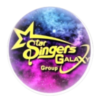 a globe of galaxy showing in yellow color mentioned star singers galaxy group